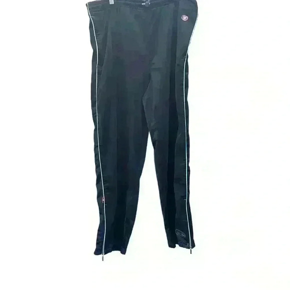 Vintage Y2K Wearfirst Track Pants Men's Size Large Blue Wide Leg Baggy Fit - Picture 5 of 11